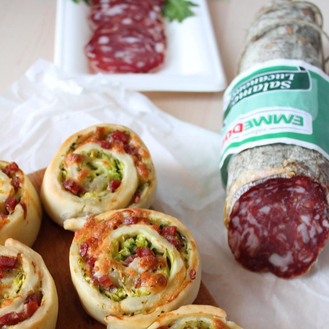 rustici da forno e salame lucanone salumi emmedue